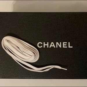 Chanel white replacement sneaker laces